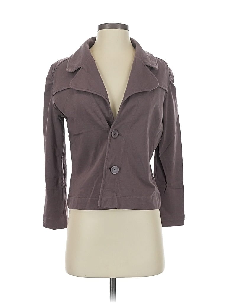 Pre-owned Mossimo Blazer Jacket In Gray