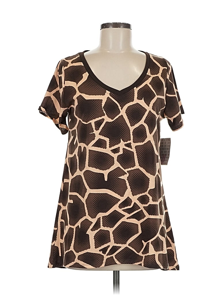 Lularoe Short Sleeve T-shirt In Brown