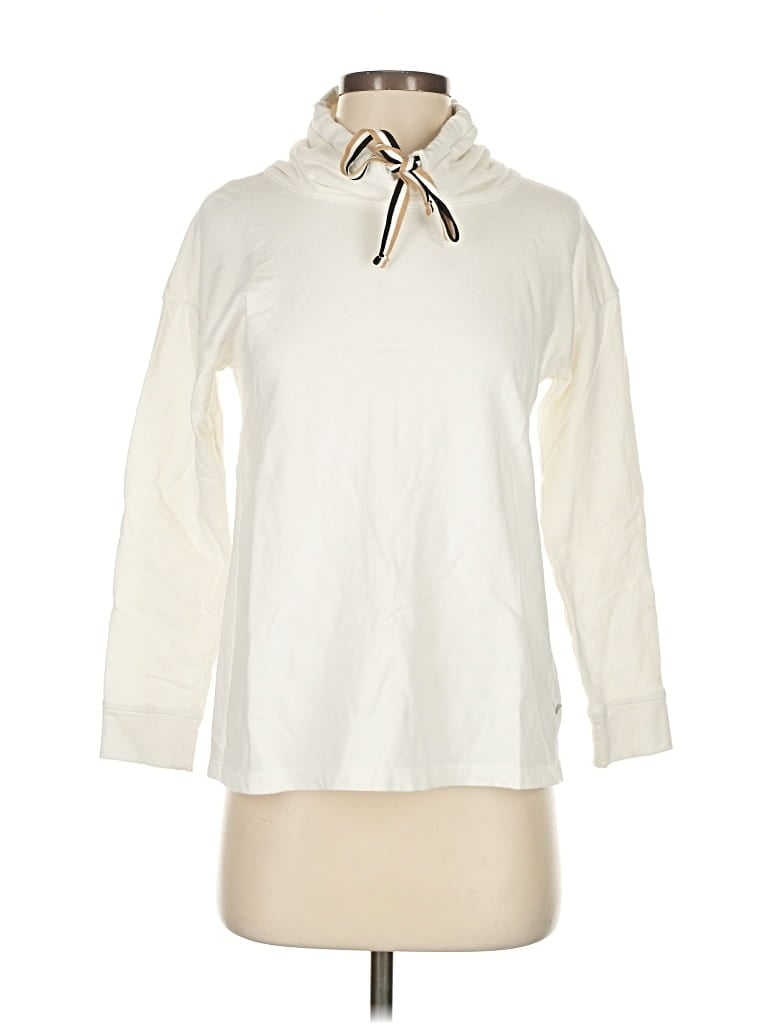 Pre-owned T By Talbots Sweatshirt In White