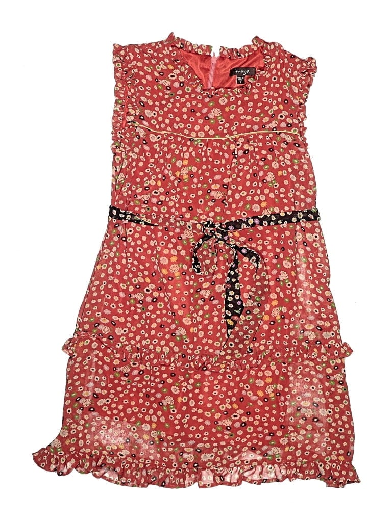 Pre-owned Imoga Kids' Dress In Red