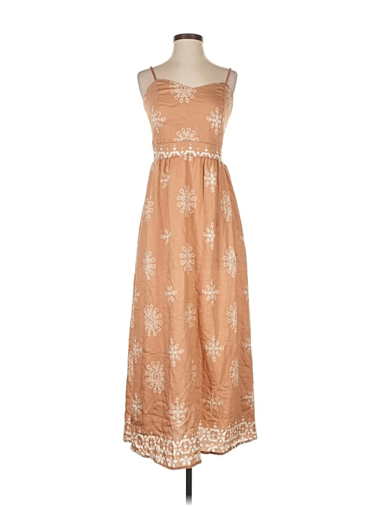 Assorted Brands Casual Dress In Gold