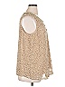 Serengeti Tan Sleeveless Blouse Size 1X - photo 4