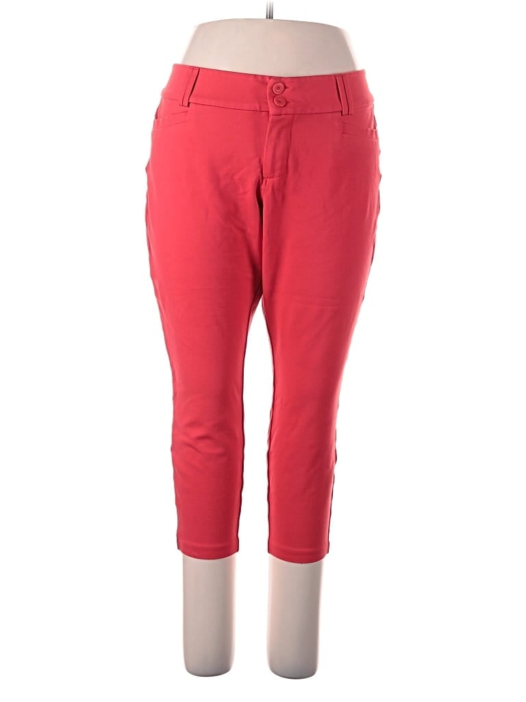 Pre-owned Torrid Casual Pants In Red