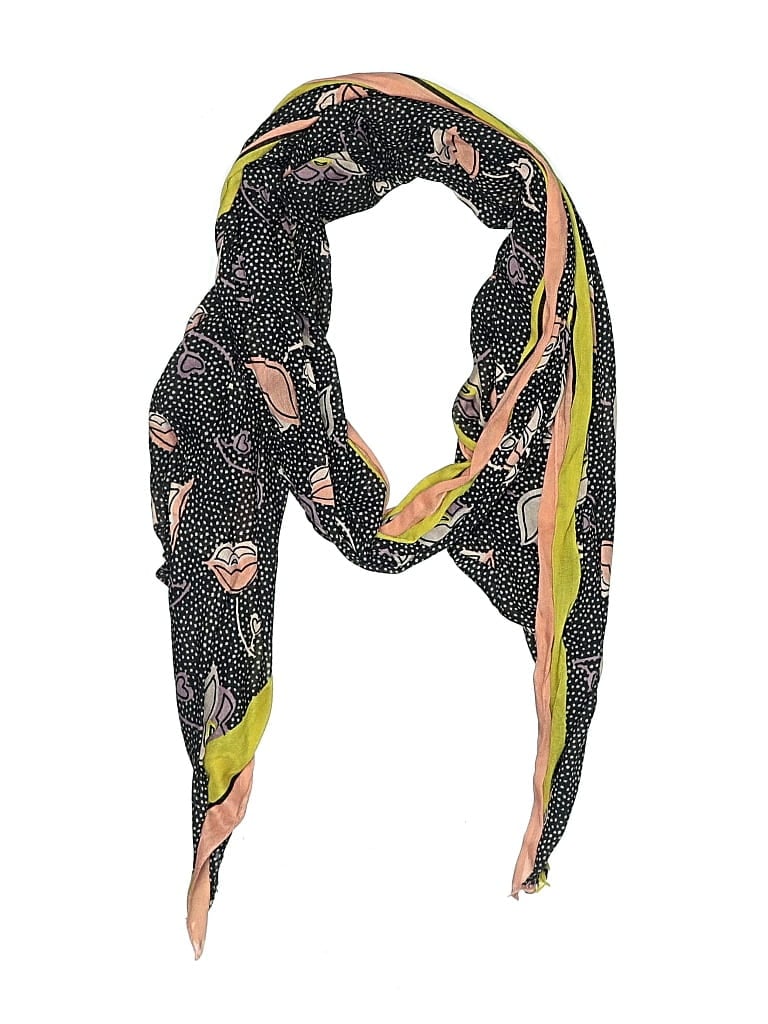 Pre-owned Unbranded Scarf In Yellow