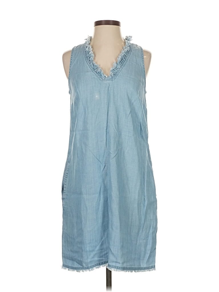 Pre-owned Tommy Bahama Casual Dress In Blue