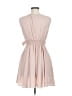 ASOS 100% Polyester Solid Pink Cocktail Dress Size 6 - photo 2