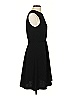 Zara Basic Solid Black Casual Dress Size S - photo 4