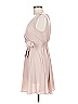ASOS 100% Polyester Solid Pink Cocktail Dress Size 6 - photo 5