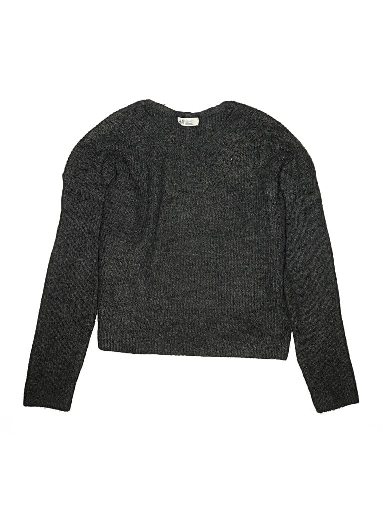 Pre-owned H&m Kids' Pullover Sweater In Gray