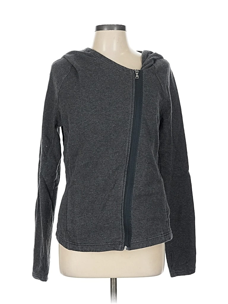 Pre-owned Under Armour Zip Up Hoodie In Gray