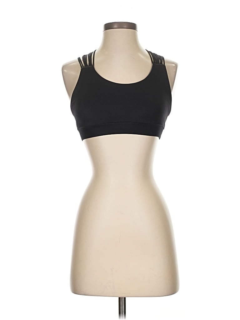 Pre-owned Maaji Tank Top Black Strapless Neckline Tops