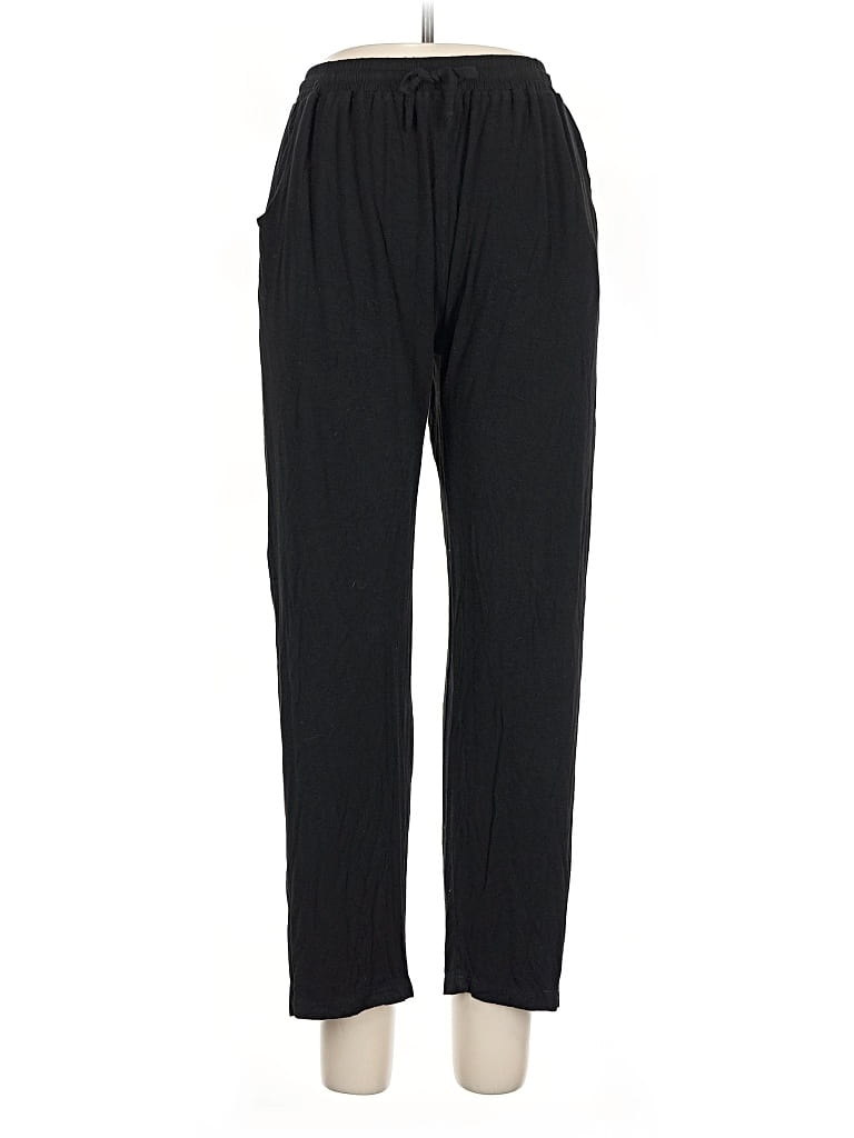 Pre-owned Unbranded Track Pants In Black