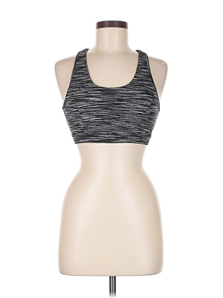 Pre-owned Tek Gear Sleeveless Top Gray Halter Neckline Tops