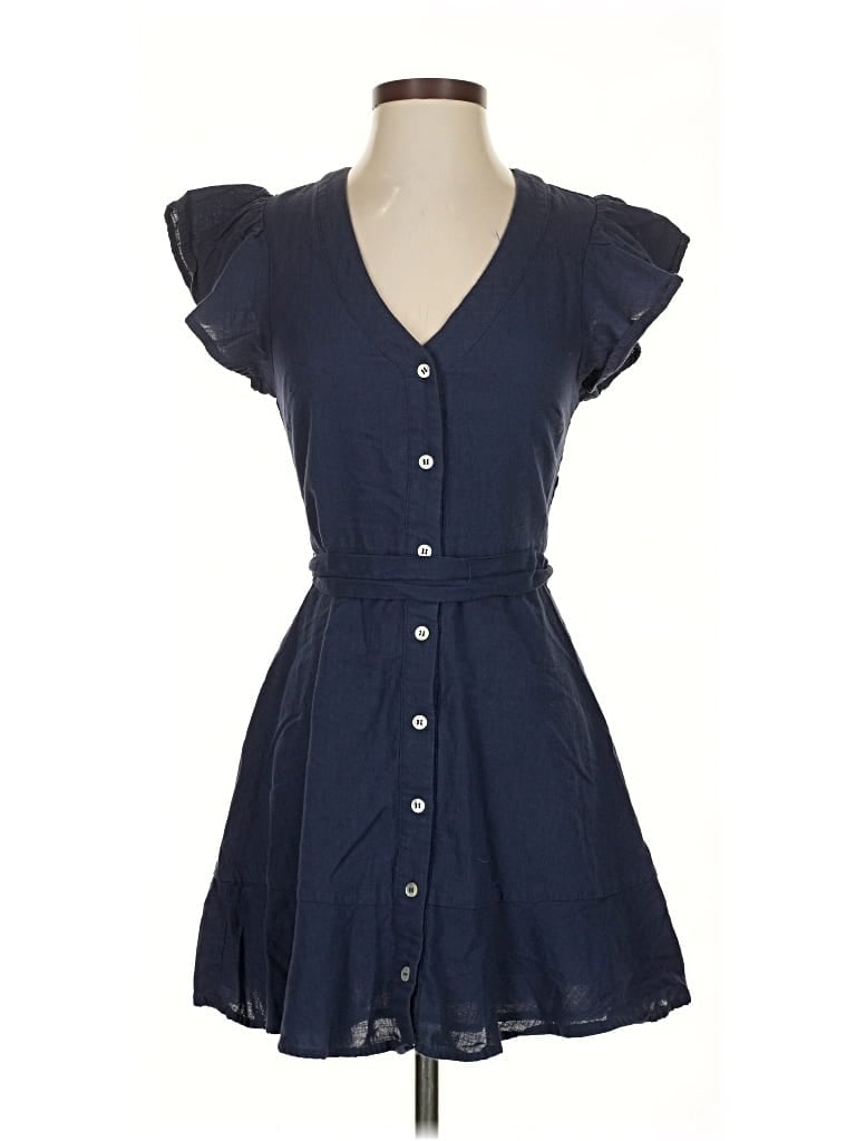 Pre-owned Lulus Casual Dress In Blue