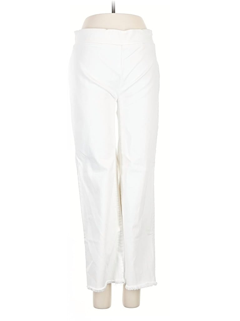 Pre-owned Ann Taylor Loft Casual Pants In White