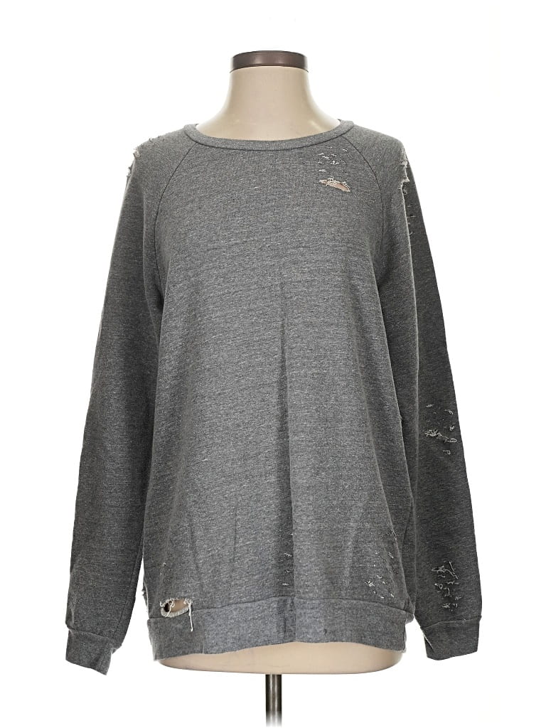 Pre-owned Michael Lauren Sweatshirt In Gray