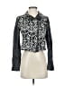Blu Pepper 100% Cotton Graphic Black Jacket Size S - photo 1