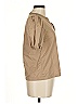 Banana Republic Tan Short Sleeve Blouse Size S - photo 4