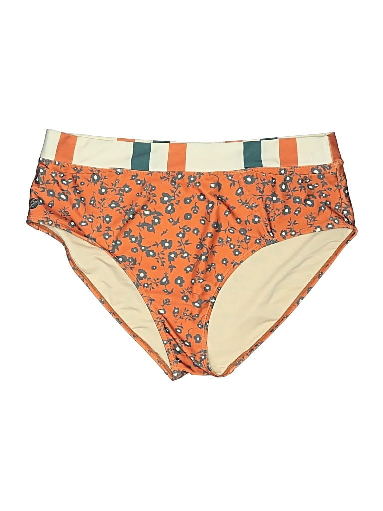 Pre-owned Nani Swimwear Swimsuit Bottoms In Orange