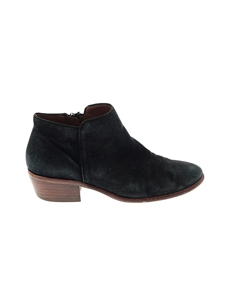 Pre-owned Sam Edelman Ankle Boots In Black