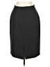 Annie Alexander Solid Black Formal Skirt Size 10 - photo 2