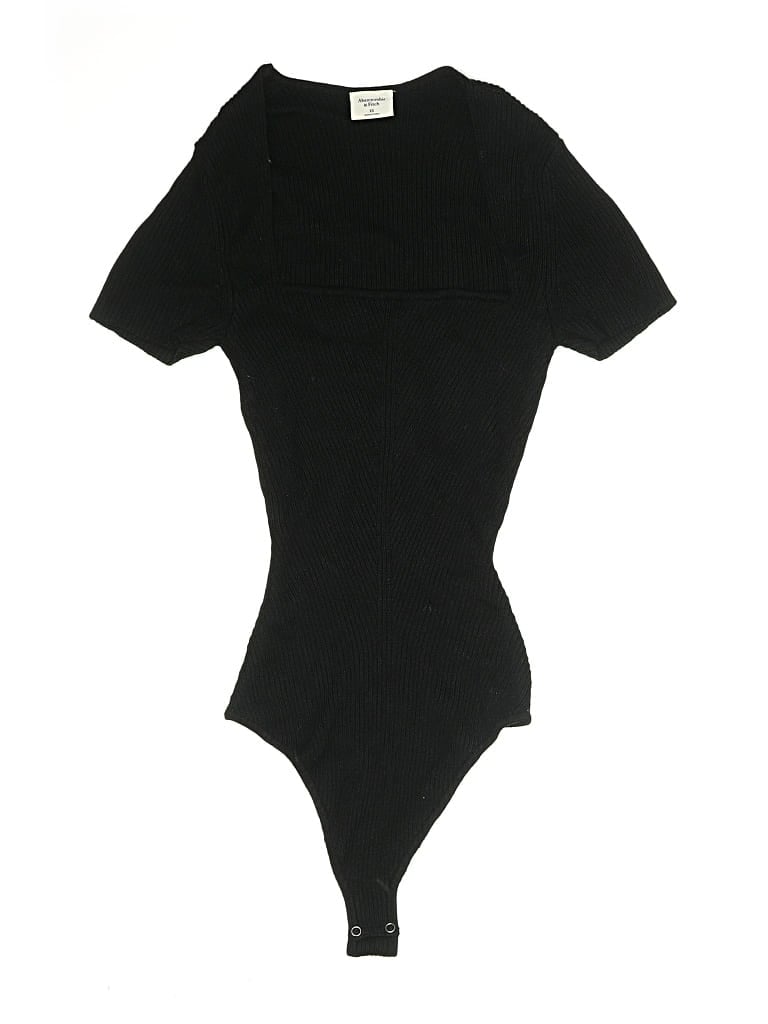 Pre-owned Abercrombie & Fitch Bodysuit In Black