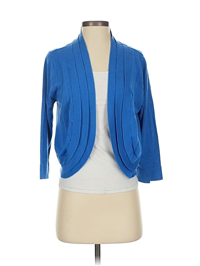 Pre-owned Koret Cardigan Sweater In Blue