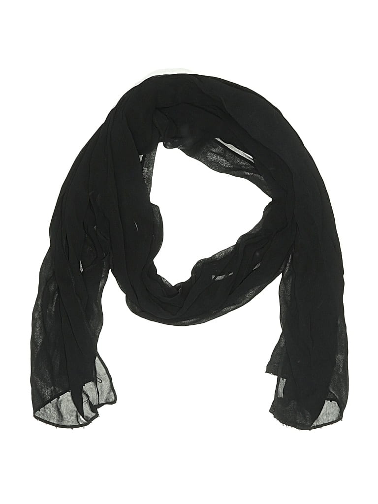 Pre-owned Unbranded Scarf In Black