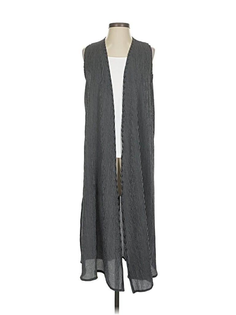 Pre-owned Lularoe Cardigan Sweater In Gray