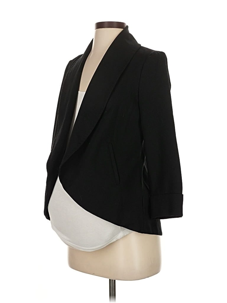 Pre-owned A Pea In The Pod Blazer Jacket In Black