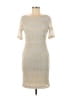 Sharagano Ivory Cocktail Dress Size 6 - photo 1