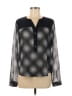 MICHAEL Michael Kors 100% Polyester Black Long Sleeve Blouse Size M - photo 1
