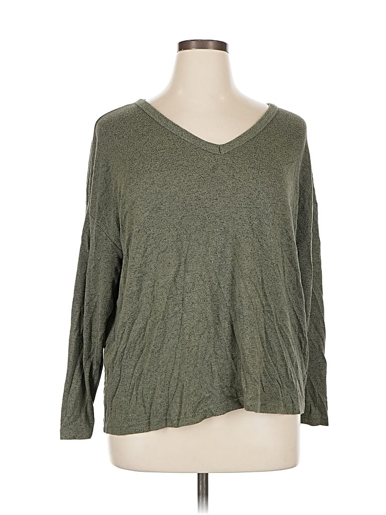 Pre-owned Old Navy Pullover Sweater In Green