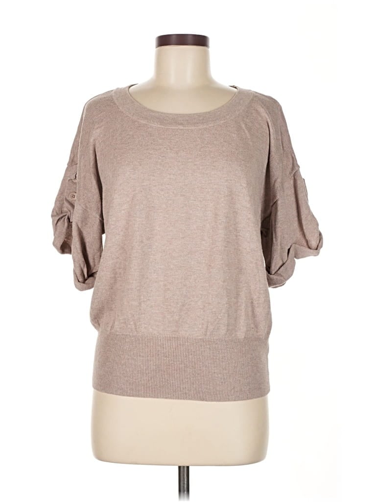 Pre-owned A.n.a. A New Approach Pullover Sweater In Brown