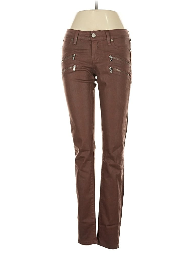 Pre-owned Paige Casual Pants In Brown
