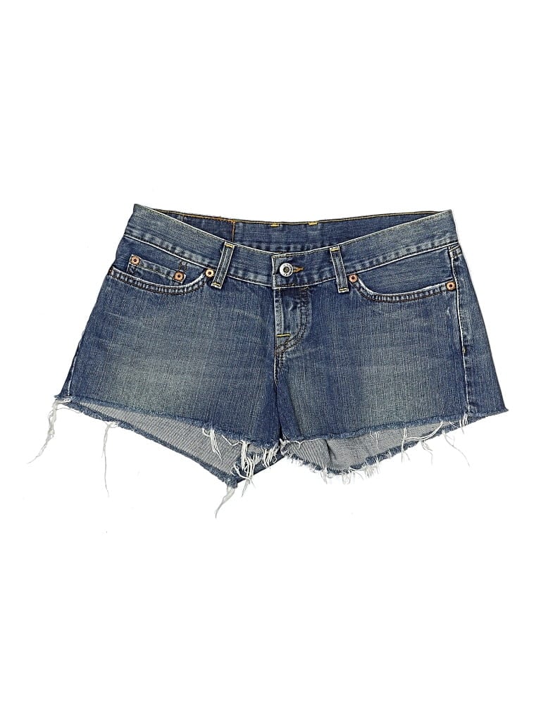 Pre-owned Lucky Brand Denim Shorts In Blue