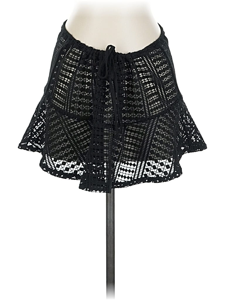 Pre-owned Wild Fable Casual Skirt In Black