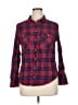 Lee Plaid Red Long Sleeve Button-Down Shirt Size XL - photo 1