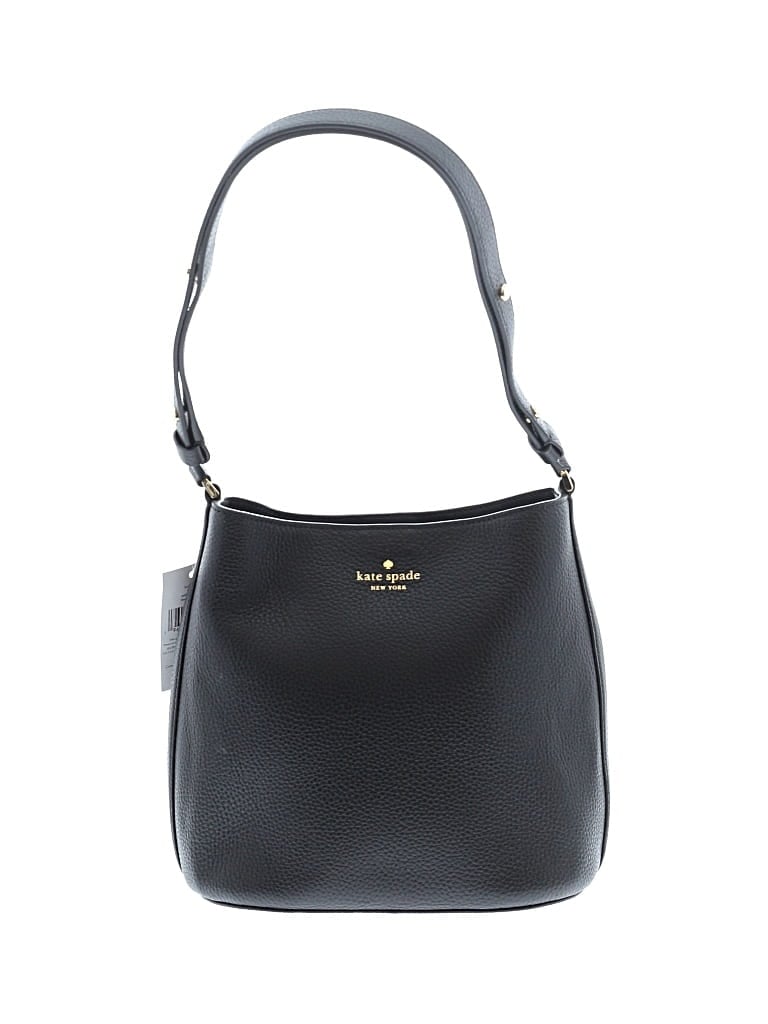 Kate Spade New York Leather Shoulder Bag In Black