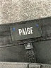 Paige Metallic Black Jeans Size 27 waist - photo 7