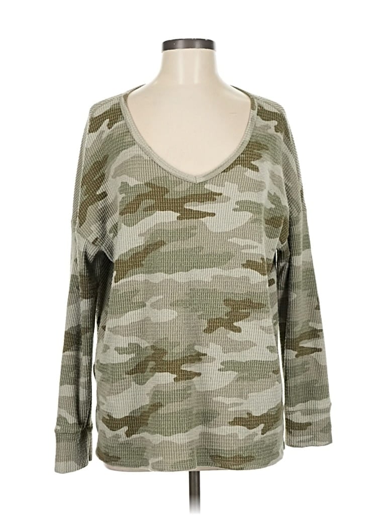 Pre-owned American Eagle Outfitters Sweatshirt In Green