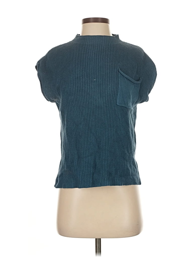 Pre-owned Unbranded Cardigan Sweater In Blue