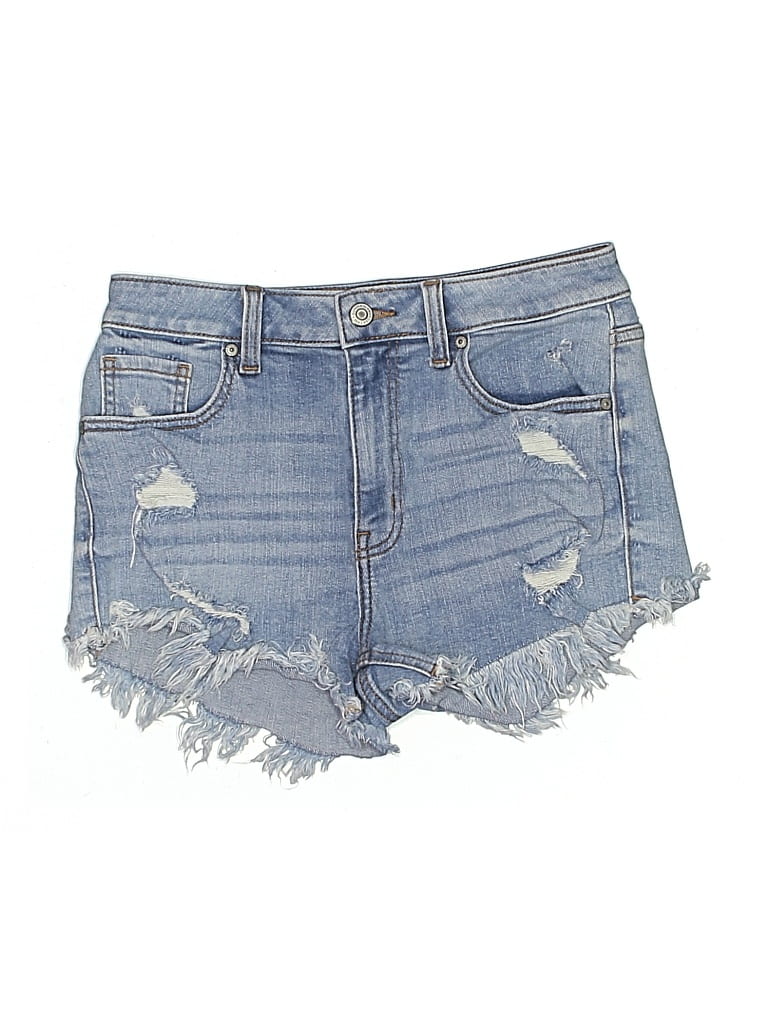 Pre-owned Eunina Denim Shorts In Blue