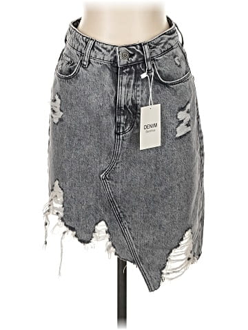 Bershka Denim Skirt (view 1)