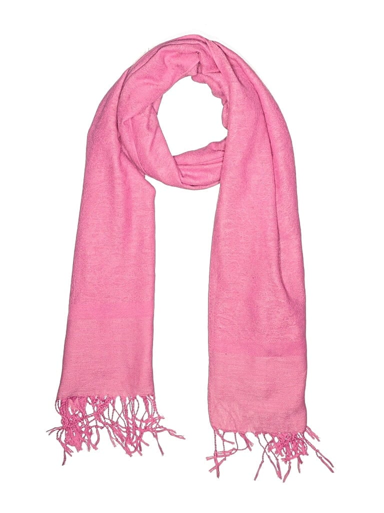 Pre-owned Unbranded Scarf In Pink