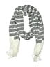 Unbranded 100% Viscose Gray Ivory Scarf One size - photo 1