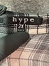 Hype Plaid Gray Sleeveless Button-Down Shirt Size 2X - photo 7