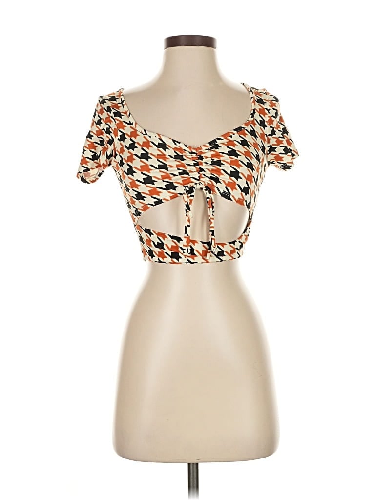 Pre-owned Love J Short Sleeve T-shirt In Orange