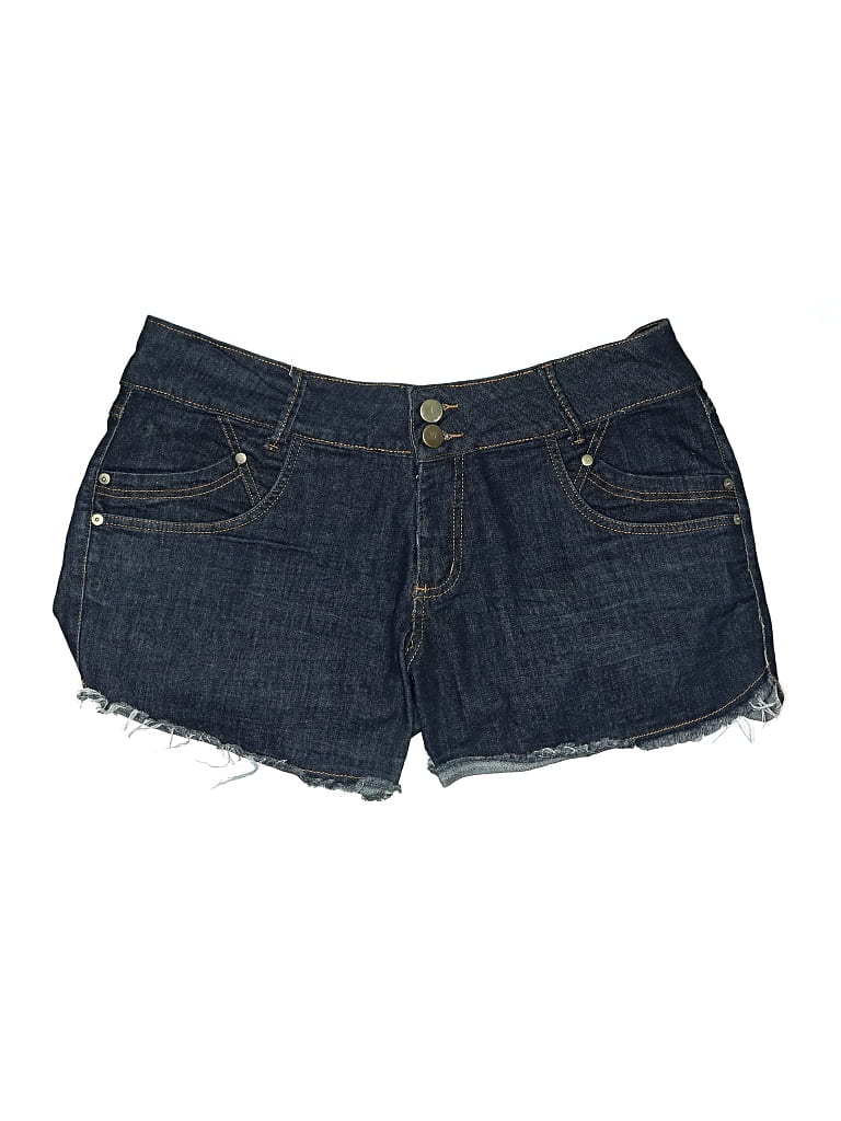 Pre-owned Assorted Brands Denim Shorts In Blue