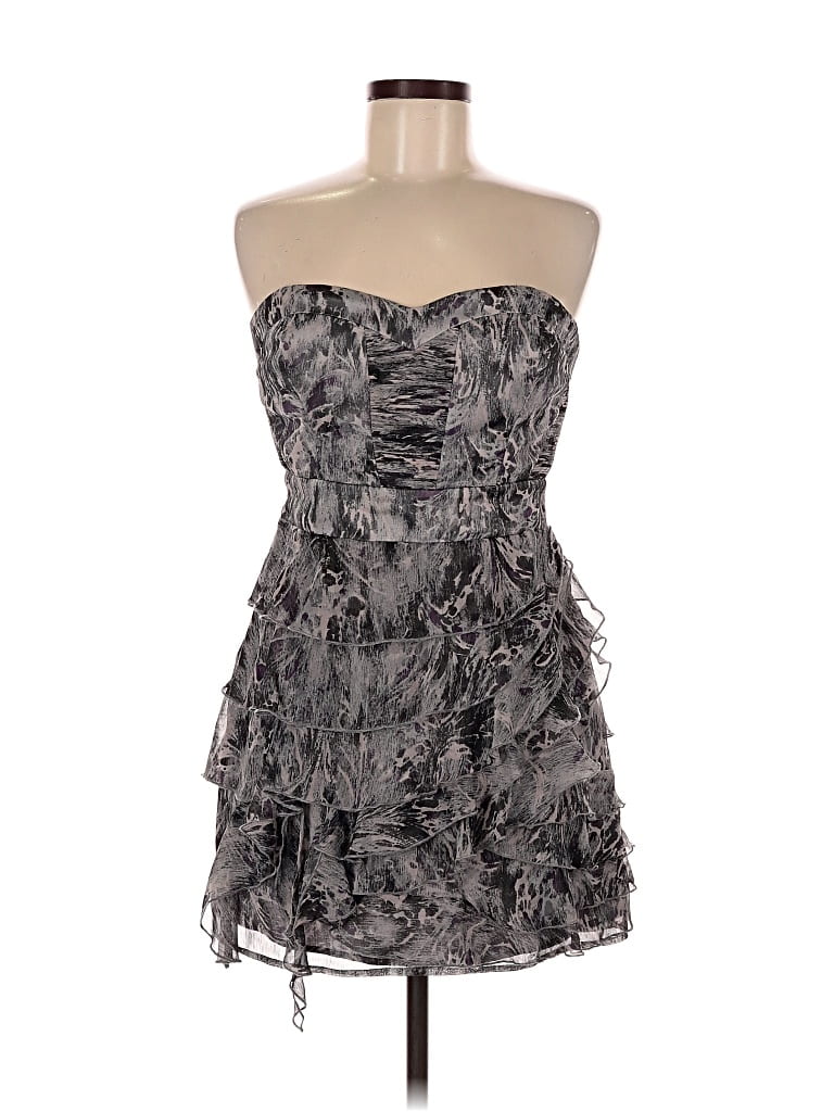 Pre-owned Guess Cocktail Dress In Gray